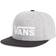 Vans Drop V Snapback Hat - Heather Grey/Black