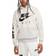 Nike Air Brushed-Back Fleece Pullover Hoodie - Light Iron Ore/Heather/Phantom/Black