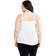 Motherhood Plus Size Clip Down Nursing Cami White (99400-10)