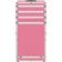 vidaXL Makeupkuffert Aluminium Pink