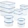 Lock & Lock Easy Essentials Assorted Container Set 22-Piece Boîte alimentaire 22pcs