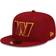 New Era Washington Commanders Team Basic 59Fifty Fitted Cap - Burgundy