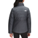 The North Face Girl's Reversible Mossbud Swirl Jacket - Vanadis Grey Heather/Gardenia White (NF0A5AB5-3DB)