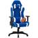 CorLiving Ergonomic Gaming Chair - Blue/White