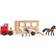 Melissa & Doug Horse Carrier Wooden Vehicles Play Set