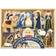 Melissa & Doug Wooden Christmas Nativity Set