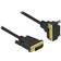 DeLock DVI-DVI Angled M-M 3m