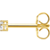 Thomas Sabo Charm Club Small Single Ear Stud - Gold/Transparent