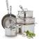 All-Clad Copper Core Cookware Set with lid 10 Parts