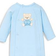 Little Me Cute Bear Footed One-Piece - Light Blue (LBQ03988N)