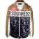 DSquared2 Logo Print Colour Block Windbreaker Jacket - Brown