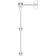 Thomas Sabo Charm Club Single Dots Earring - Silver/Transparent