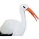 Melissa & Doug Lifelike Plush Stork