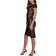 Dress The Population Marcella Sequin Bodycon Dress - Port
