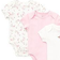 Little Me Vintage Rose Bodysuits 3-pack - Pink (LB802571N)