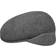 Kangol Flat Cap 504 Pepe Met Öronlappar - Antracit