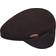Kangol Flat Cap 504 Pepe met Öronlappar - Mörkbrun