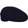 Kangol Flat Cap 504 Pepe Met Öronlappar - Mörkblå