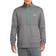 Nike Sportswear Club Brushed-Back 1/2-Zip Sweatshirt - Charcoal Heather/Light Green Spark/Light Green Spark