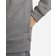 Nike Sportswear Club Brushed-Back 1/2-Zip Sweatshirt - Charcoal Heather/Light Green Spark/Light Green Spark
