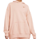 Nike Sportswear Swoosh Oversized Hoodie - Pink Oxford/Light Curry/Rose Whisper