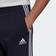 adidas Essentials Fleece Open Hem 3-Stripes Pants - Legend Ink