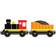 Melissa & Doug Wooden Train Cars