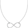Thomas Sabo Charm Club Delicate Infinity Necklace - Silver