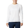 Columbia Women’s PFG Tidal Tee II Long Sleeve Shirt - White/Cirrus Grey Logo