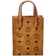 MCM Aren Tote in Visetos - Cognac