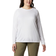 Columbia Women’s PFG Tidal Tee II Long Sleeve Plus - White/Cirrus Grey Logo