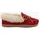 Minnetonka Alpine Sheepskin Moc W - Red