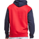 Champion Powerblend Fleece Embroidered C Logo Colorblock Hoodie - Scarlet/Navy