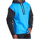 Champion Powerblend Fleece Embroidered C Logo Colorblock Hoodie - Balboa Blue/Black