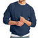 Hanes ComfortBlend EcoSmart Crew Sweatshirt - Heather Navy