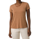 Prana Foundation Short Sleeve V-Neck - Camel Heather Stripe