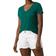 Prana Foundation Short Sleeve V-Neck - Deep Pine Heather