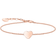Thomas Sabo Heart Bracelet - Rose Gold