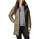 Columbia Women's Autumn Park Down Hooded Mid Jacket - Stone Green