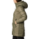 Columbia Women's Autumn Park Down Hooded Mid Jacket - Stone Green