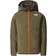 The North Face Youth Glacier Full Zip Hoodie - Burnt Olive (NF0A5GBZ-7D6)