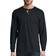 Hanes Beefy-T Henley Long-Sleeve T-shirt - Ebony