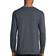 Hanes Beefy-T Henley Long-Sleeve T-shirt - Slate Heather