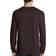 Hanes Beefy-T Henley Long-Sleeve T-shirt - Dark Truffle