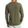 Hanes Beefy-T Henley Long-Sleeve T-shirt - Camouflage Green Heather