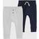 Carter's Infant Boy's 2-Pack Cotton Pants HEATHER 9M