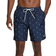 Nautica 8" Anchor Print Quick-Dry Swim Shorts - Navy