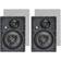 Monoprice Alpha In-Wall Speakers 8 Inch Pair