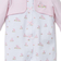 Little Me Baby Bunnies Footed One-Piece & Hat - Pink (LBQ04548N)