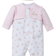 Little Me Baby Bunnies Footed One-Piece & Hat - Pink (LBQ04548N)